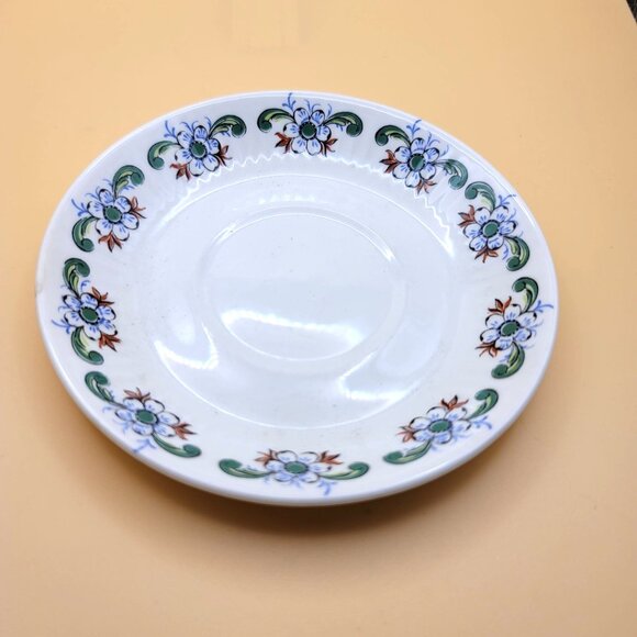Handmade Norwegian Lotte Figgjo Flint Porcelain Tea Cup & Saucers Set jj3658 - Picture 2 of 11